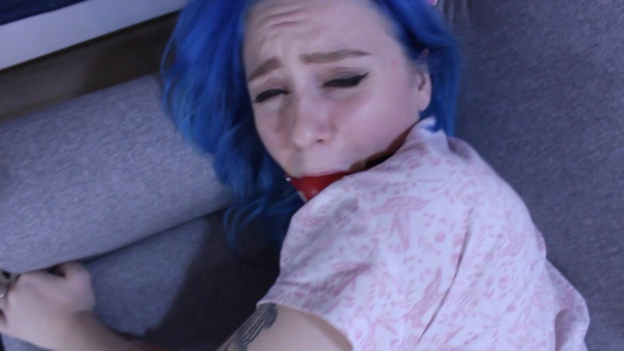lilti420 - Dildo fuck anal and cum on her face