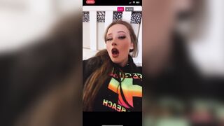 Maybejuul insta live snippet.