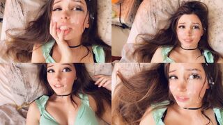 Belle delphine cumshot facial porn video