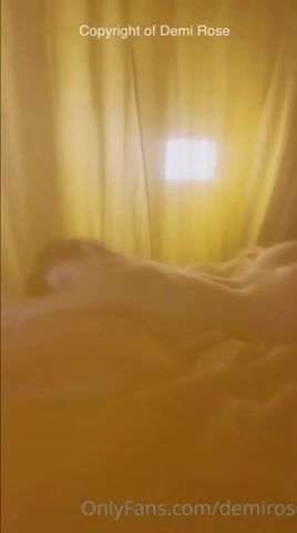 Demi Rose in bed