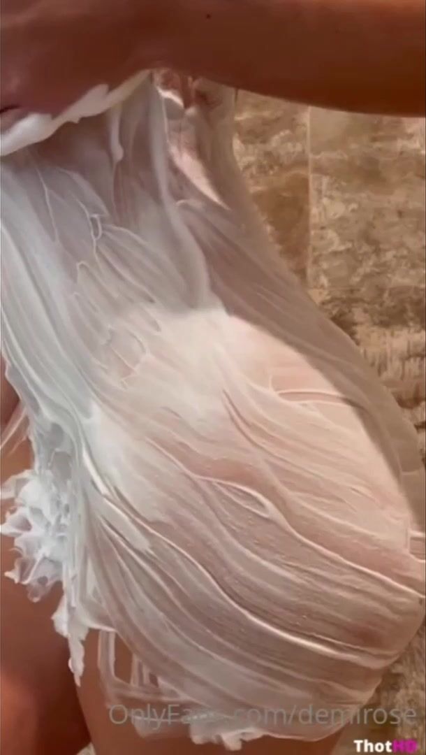 Demi Rose Showering