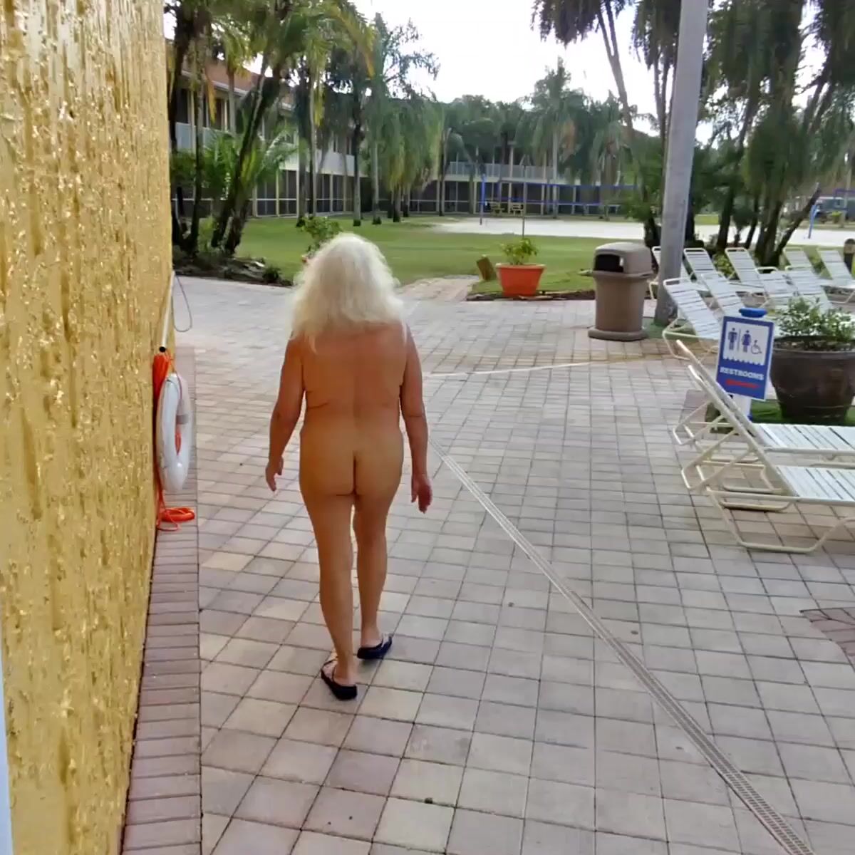 Angel Hair Nude Resort Walk
